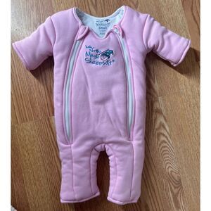 Baby Merlin's Magic Sleepsuit Swaddle Transition Size Small 3-6 Months 12-18 lbs